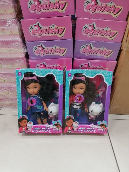 ZABAWKA DOLL LUCKY . 6 SZT / PACZKA, KOLOR JAK NA ZDZIĘCIU