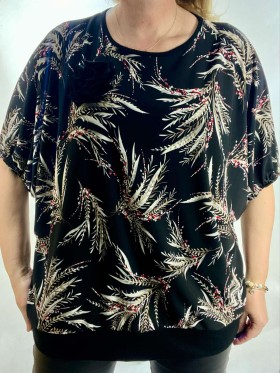 Bluzki damskie Polskie, Size standard, paczka 4szt 1kolor