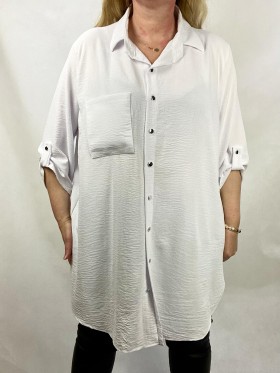 Tuniki Koszule damskie Polskie, Size standard, paczka 4szt 1kolor