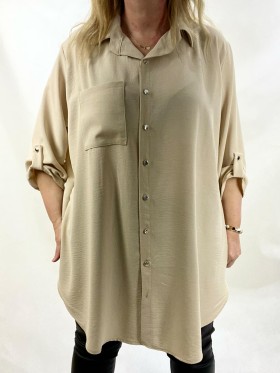 Tuniki Koszule damskie Polskie, Size standard, paczka 4szt 1kolor