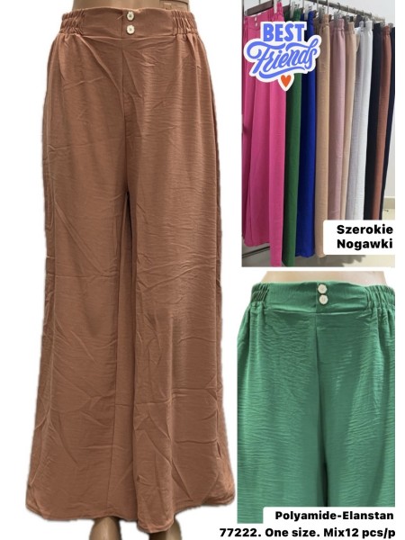 Spodnie damskie ,ONESize ,paczka 12szt ,mix kolor