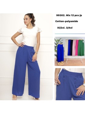 Spodnie damskie ,Size XL-4XL ,paczka 12szt ,mix kolor