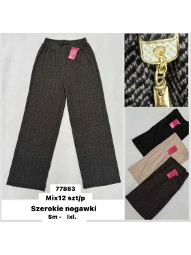 Spodnie damskie ,Size S-XL ,paczka 12szt ,mix kolor