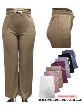 Spodnie damskie ,Size 2-7XL ,paczka 12szt ,mix kolor