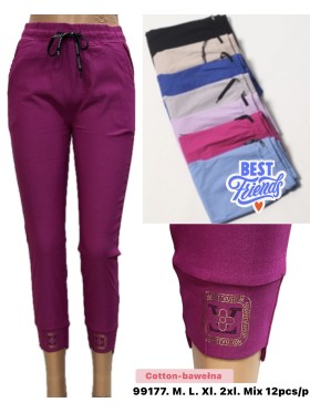 Spodnie damskie ,Size M-2XL ,paczka 12szt ,mix kolor