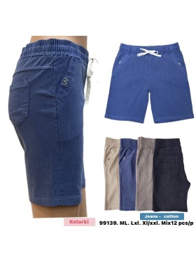 Spodenki jeansowe damskie ,size M-2xl,paczka 12szt ,mix kolor