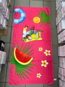 Ręcznik plazowy: 140cm*70cm.12 SZT / PACZKA, KOLOR JAK NA ZDZIĘCIU