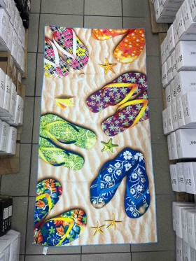 Ręcznik plazowy: 140cm*70cm.12 SZT / PACZKA, KOLOR JAK NA ZDZIĘCIU