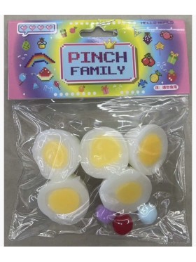 Zabawka PINCH FAMILY.12 SZT / PACZKA, KOLOR JAK NA ZDZIĘCIU