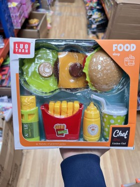 Zabawka Chef .6 SZT / PACZKA, KOLOR JAK NA ZDZIĘCIU