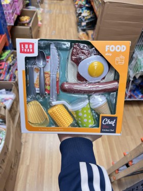 Zabawka Chef .6 SZT / PACZKA, KOLOR JAK NA ZDZIĘCIU