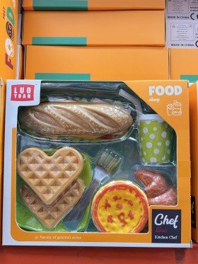 Zabawka Chef .6 SZT / PACZKA, KOLOR JAK NA ZDZIĘCIU