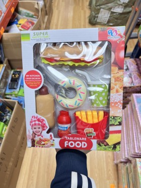Zabawka Food .6 SZT / PACZKA, KOLOR JAK NA ZDZIĘCIU