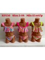 Stroje kąpielowe DZIECIĘCA, size 2-14 LAT, paczka 15szt, MIX kolor