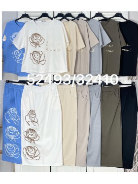Komplety damskie Włoski, size uni, paczka 6szt, mix kolor