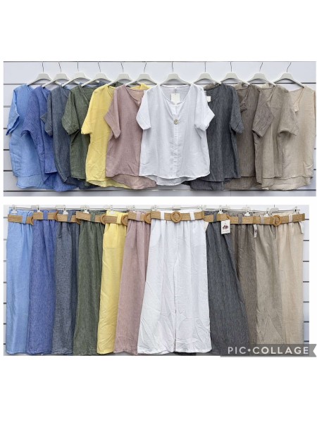 Komplety damskie Włoski, size uni, paczka 6szt, mix kolor