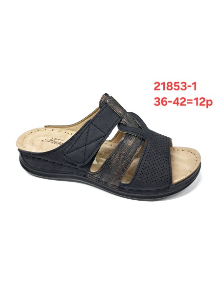 Buty Klapki Damskie (36-42,12par)