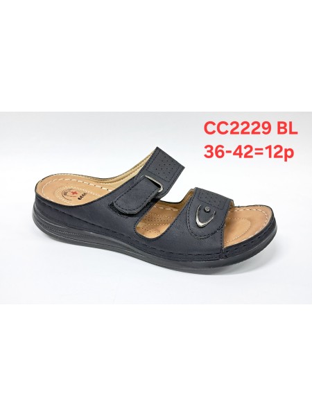 Buty Klapki Damskie (36-42,12par)
