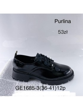 Buty Mokasyny  Damskie (36-41, 12par)