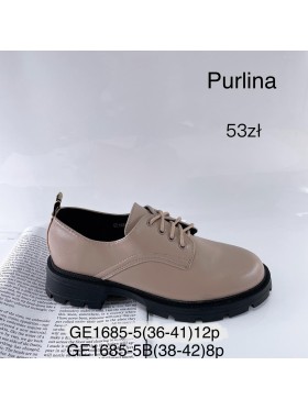 Buty Mokasyny  Damskie (36-41, 12par)
