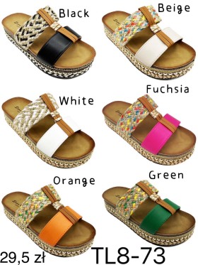 Buty Klapki Damskie (36-41,12par)