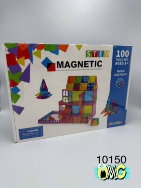 ZABAWKI MAGNETIC 100PC .3 SZT / PACZKA, KOLOR JAK NA ZDZIĘCIU