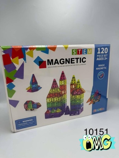 ZABAWKI MAGNETIC .3 SZT / PACZKA, KOLOR JAK NA ZDZIĘCIU