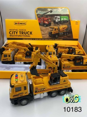 ZABAWKI TRUCKS.6 SZT / PACZKA, KOLOR JAK NA ZDZIĘCIU