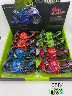 ZABAWKI RACING .8SZT / PACZKA, KOLOR JAK NA ZDZIĘCIU