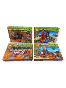 ZABAWKI my world .3SZT / PACZKA, KOLOR JAK NA ZDZIĘCIU