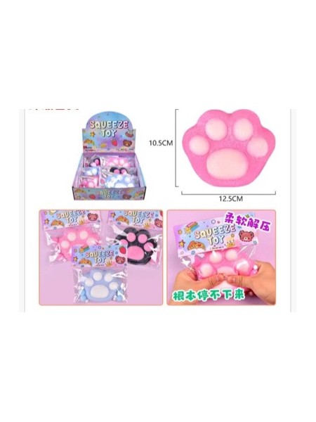 ZABAWKI SQUISHY . 12SZT / PACZKA, KOLOR JAK NA ZDZIĘCIU