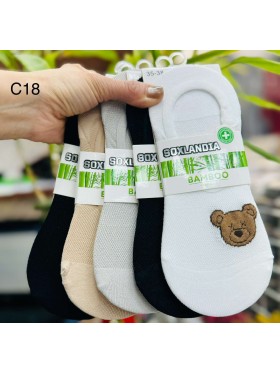 SKARPETY / STOPKI DAMSKIE .SIZE: 35-42, (40PAR/PACZKA) KOLOR JAK NA ZDZIĘCIU