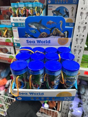 ZABAWKI SEA WORLD. 12 SZT / PACZKA, KOLOR JAK NA ZDZIĘCIU