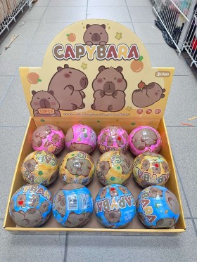 ZABAWKI CAPYBARA. 12 SZT / PACZKA, KOLOR JAK NA ZDZIĘCIU