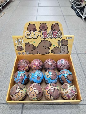 ZABAWKI CAPYBARA. 12 SZT / PACZKA, KOLOR JAK NA ZDZIĘCIU