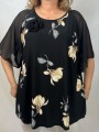 Tuniki damskie Polskie, Size standard, paczka 4szt 1kolor