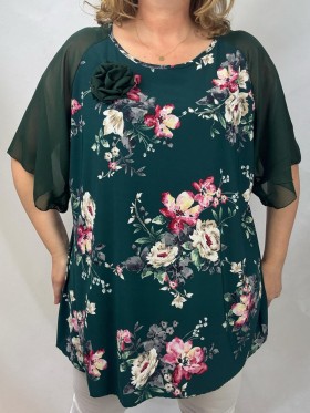 Tuniki damskie Polskie, Size standard, paczka 4szt 1kolor