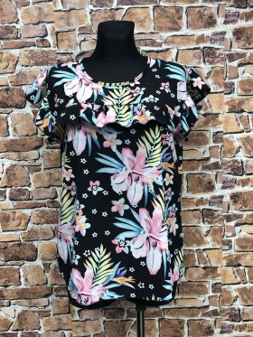 Bluzki damskie Polskie, Size l-4xl, paczka 5szt 1kolor