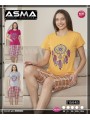 Piżama damskie tureckie, size m-3xl, paczka 15szt, mix kolor