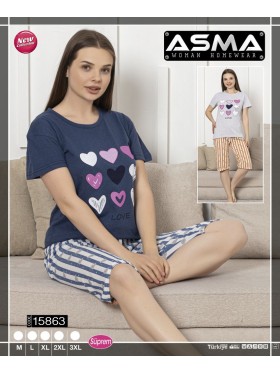 Piżama damskie tureckie, size m-3xl, paczka 10szt, mix kolor