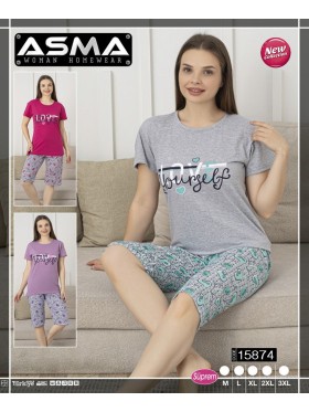 Piżama damskie tureckie, size m-3xl, paczka 15szt, mix kolor