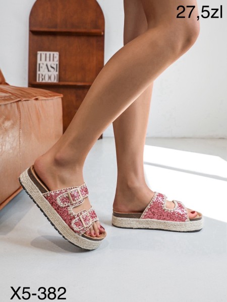 Buty Klapki Damskie (36-41,12par)