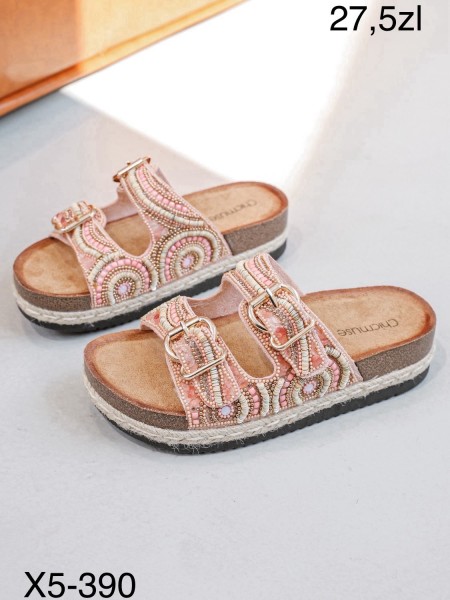 Buty Klapki Damskie (36-41,12par)