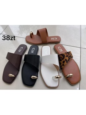 Buty Klapki Damskie (36-41,12par)