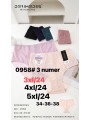 Majtki damskie, size 5XL paczka 24szt ,mix kolor