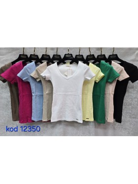 Bluzki damskie Tureckie, size standard ,paczka 12szt mix kolor