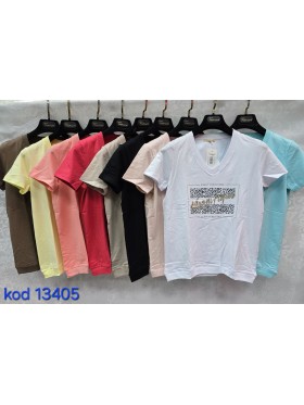Bluzki damskie Tureckie, size standard ,paczka 12szt mix kolor