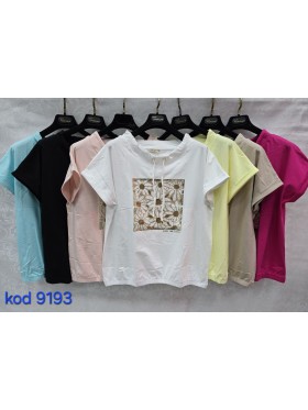 Bluzki damskie Tureckie, size standard ,paczka 12szt mix kolor