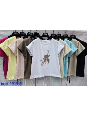 Bluzki damskie Tureckie, size standard ,paczka 12szt mix kolor