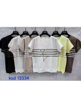 Bluzki damskie Tureckie, size standard ,paczka 12szt mix kolor